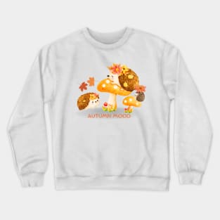 Mushrooms autumn mood Crewneck Sweatshirt